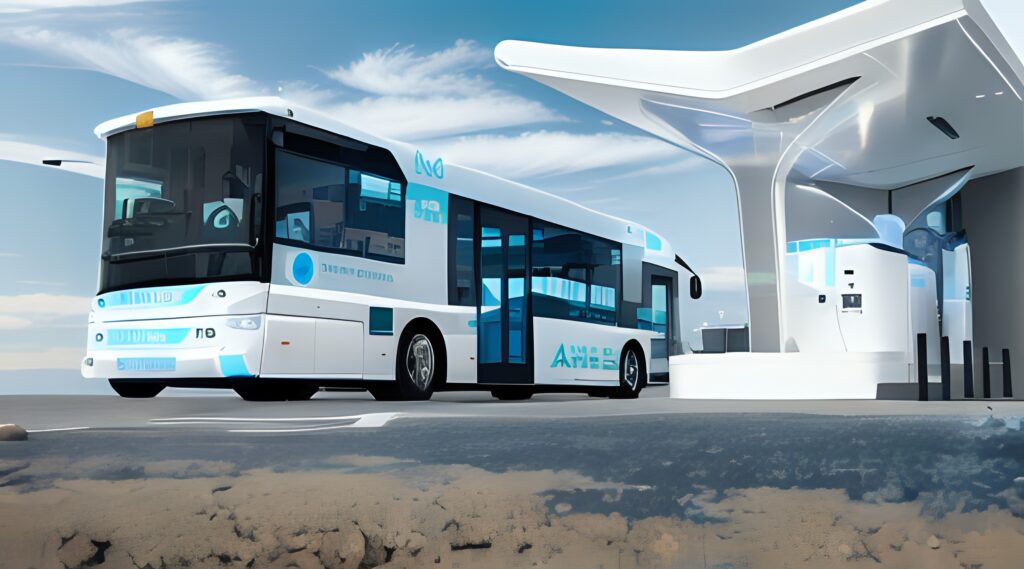 Electric Fuel Cell Buses