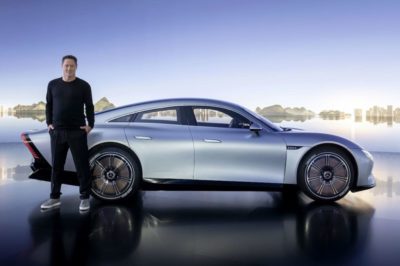 Mercedes-Benz Group EQXX-concept electric car