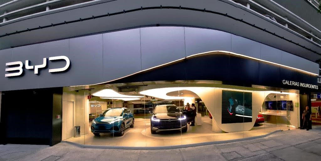 BYD showroom