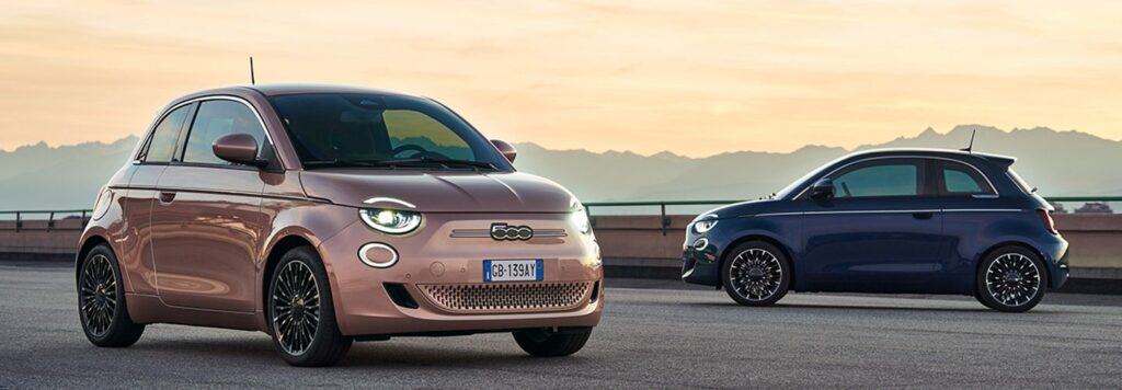 Fiat 500e - electric car